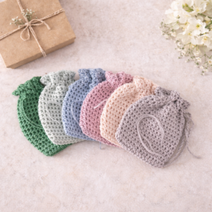 gehaakte cadeauzakjes katoen