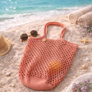 oudroze shopper katoen