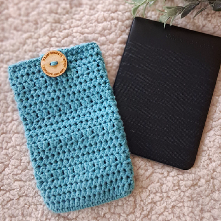 turquoise hoes e reader katoen