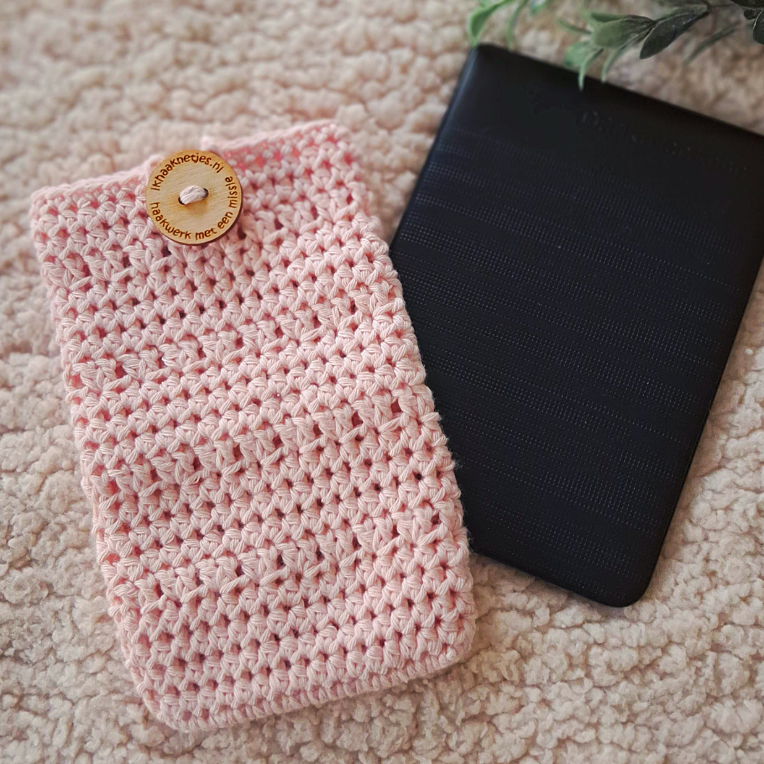 licht perzik hoes e reader A