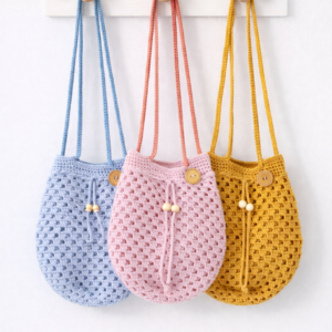 schoudertassen recycled katoen